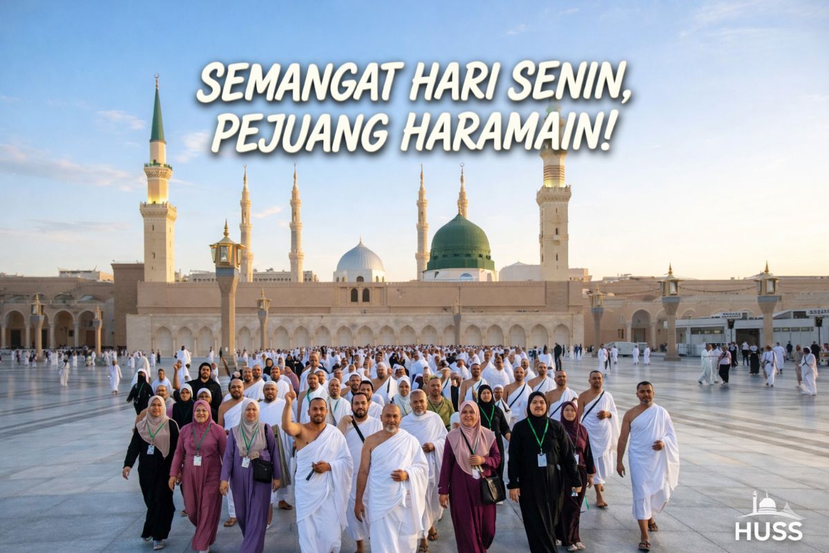 Pejuang Haramain”: Dari Kesulitan Menuju Kemudahan, Bersama HUSS Perjalanan Jadi Lebih Tenang