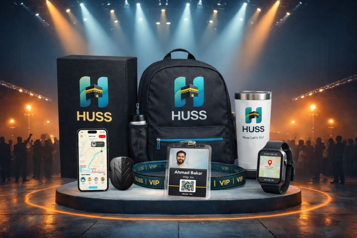 Paket HUSS Tracking Suite: Perlengkapan “Safety System” untuk Jamaah Haji–Umrah