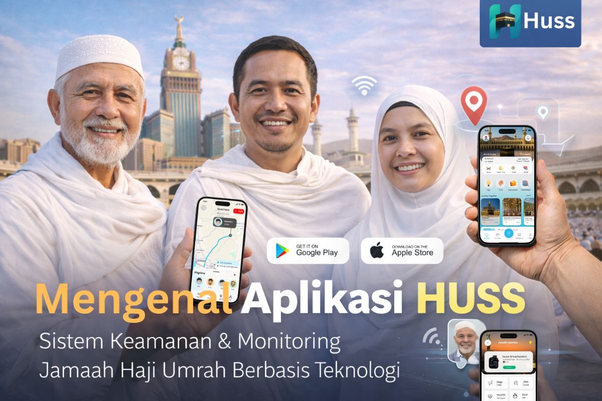 Mengenal Aplikasi HUSS: Sistem Keamanan & Monitoring Jamaah Haji–Umrah Berbasis Teknologi