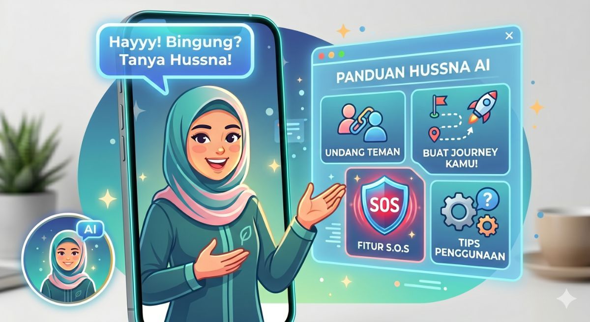 Kenalan dengan Hussna AI: "Fitur baru" Asisten Pintar yang Siap Menjadi Sahabat Perjalanan dan Keamananmu!