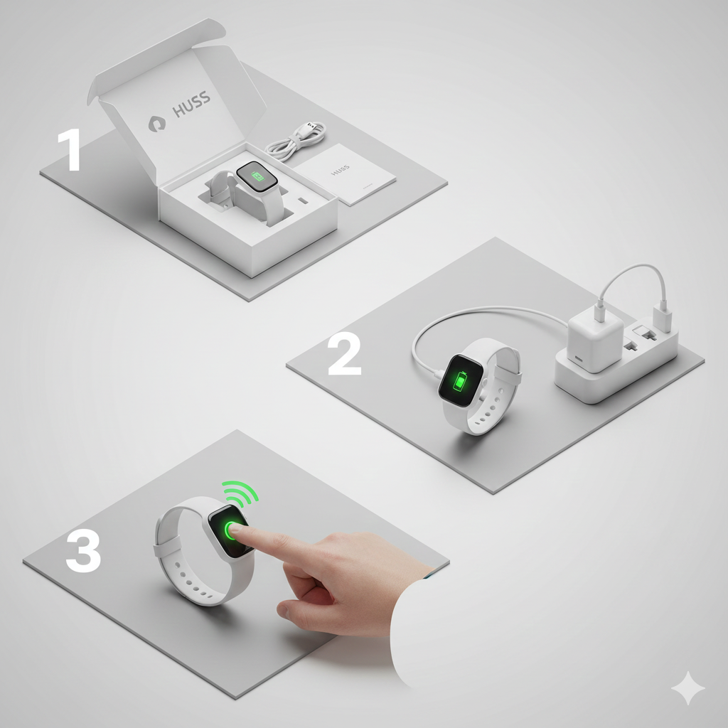 Unboxing HUSS Tracker